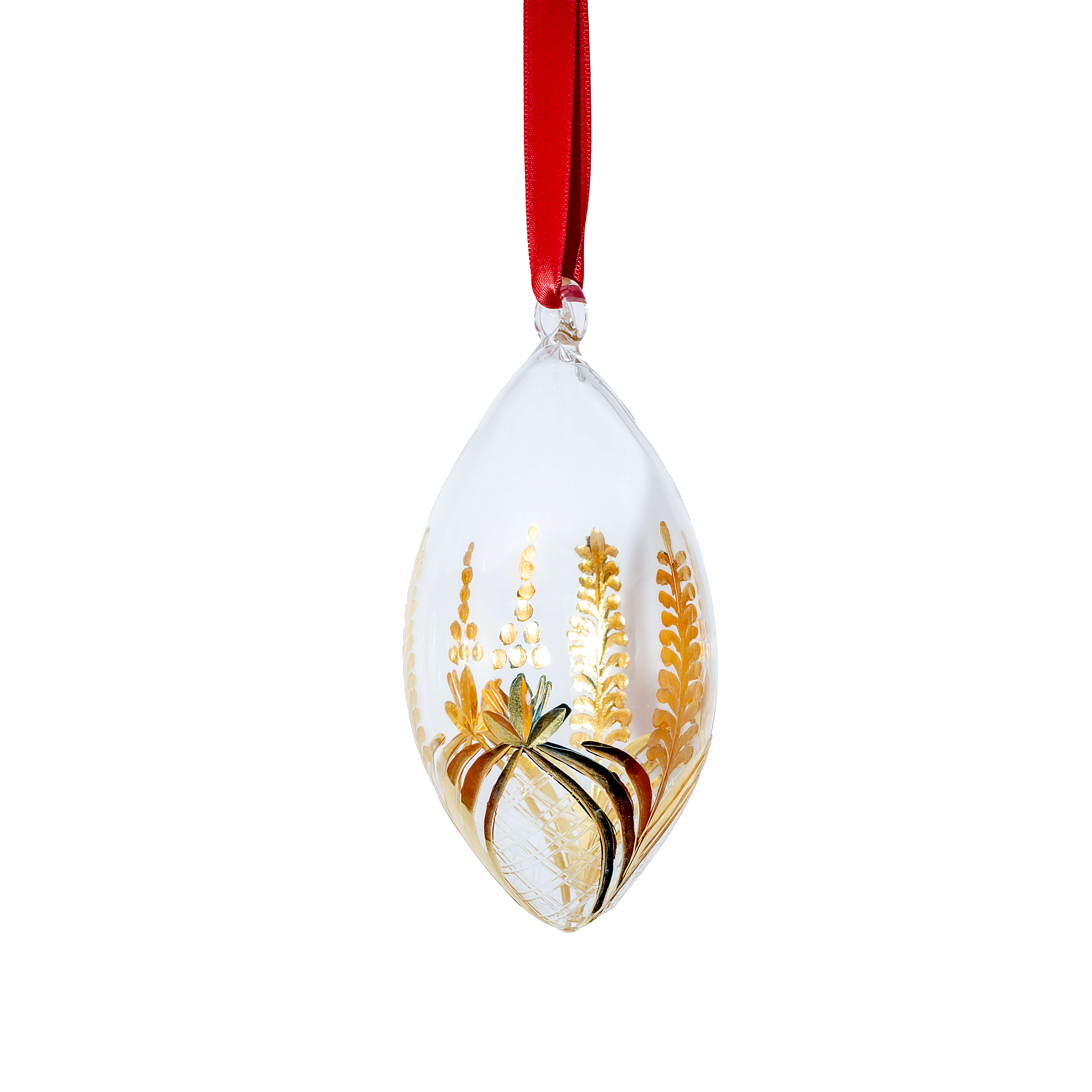 Fabergé-Inspired Egg Christmas Ornament 0