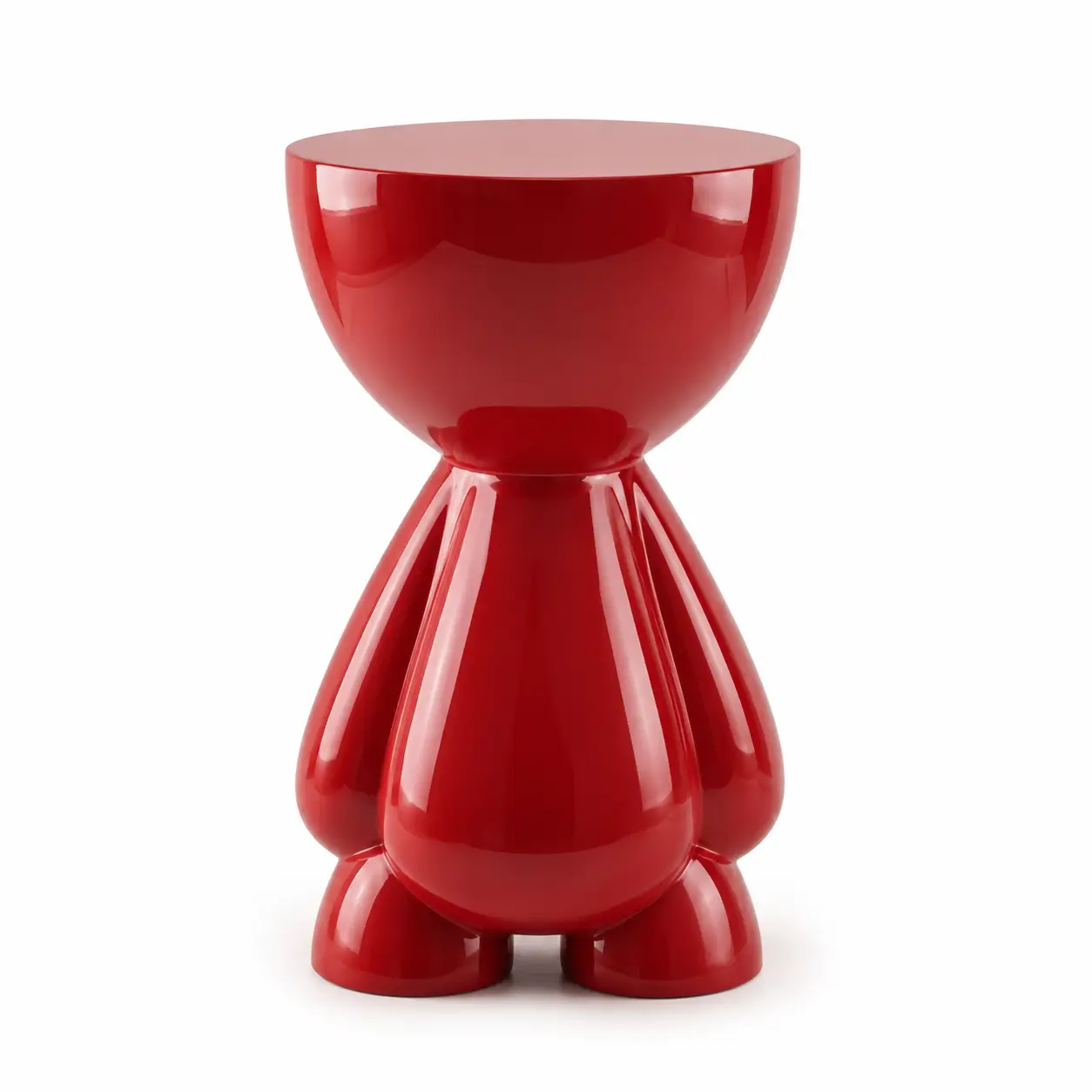 Peblo Fiberglass Side Table