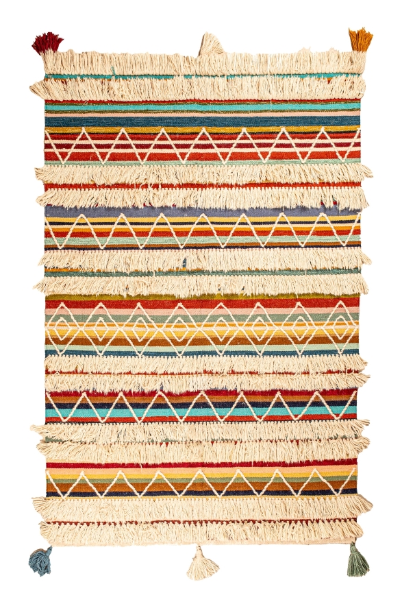 Zuna - Handmade Wool Kilim Rug image