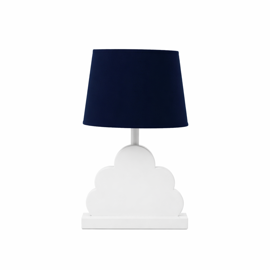 Dark Blue Table Lamp and Cloud-Shaped Base - YL-T-496 0