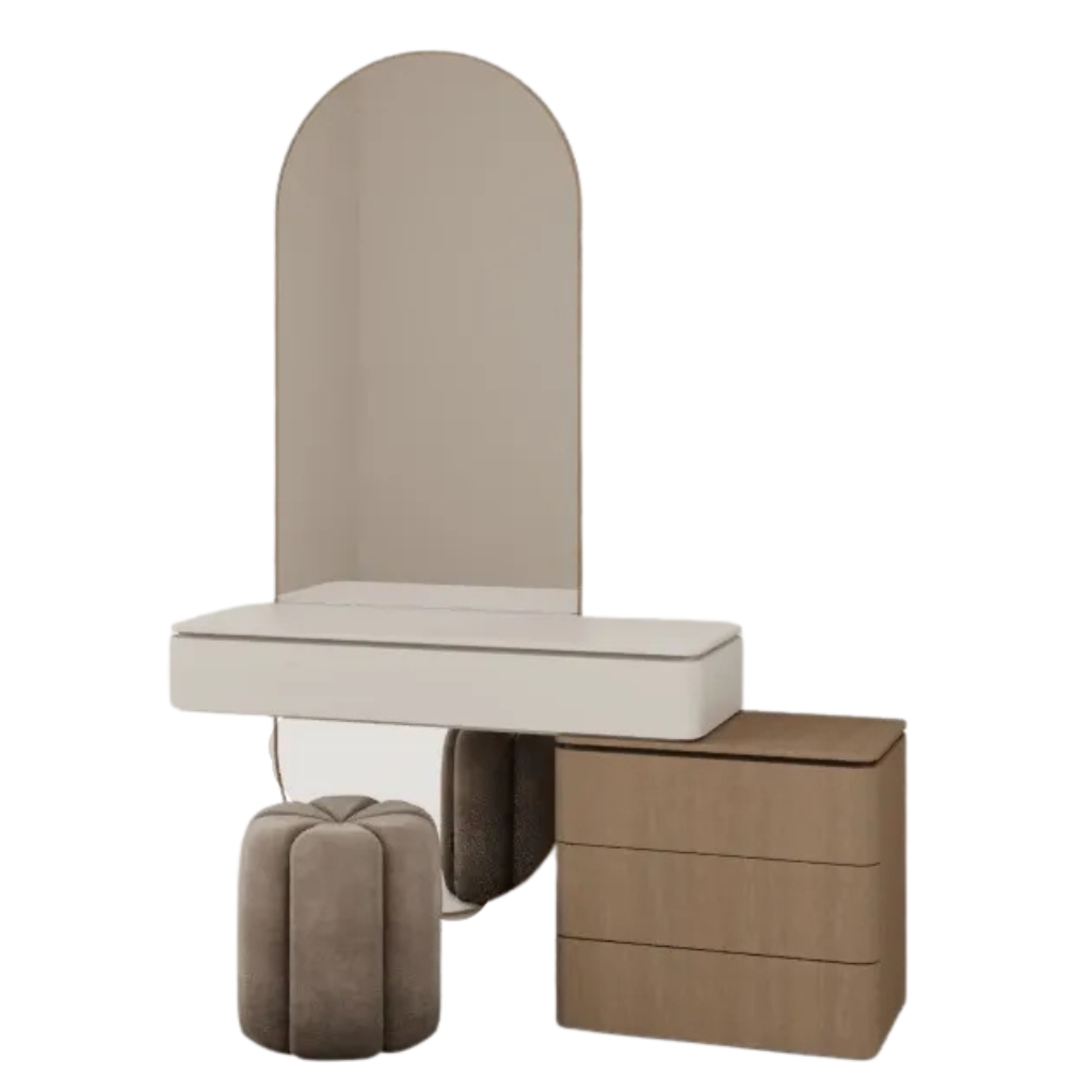 Aurora Wooden Vanity Dresser 0