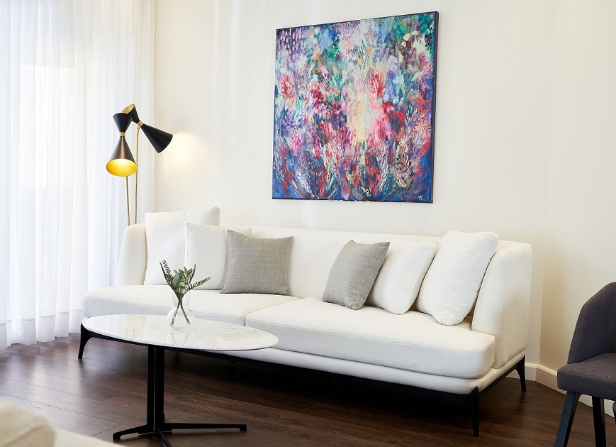 Altair Coffee Table AG1013 With Metal Base 1