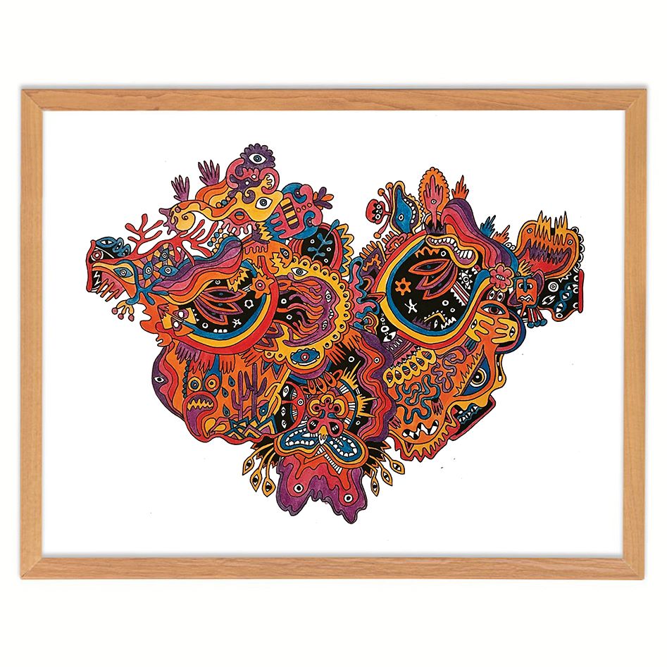 Darwisha Monsters and Men Print 0
