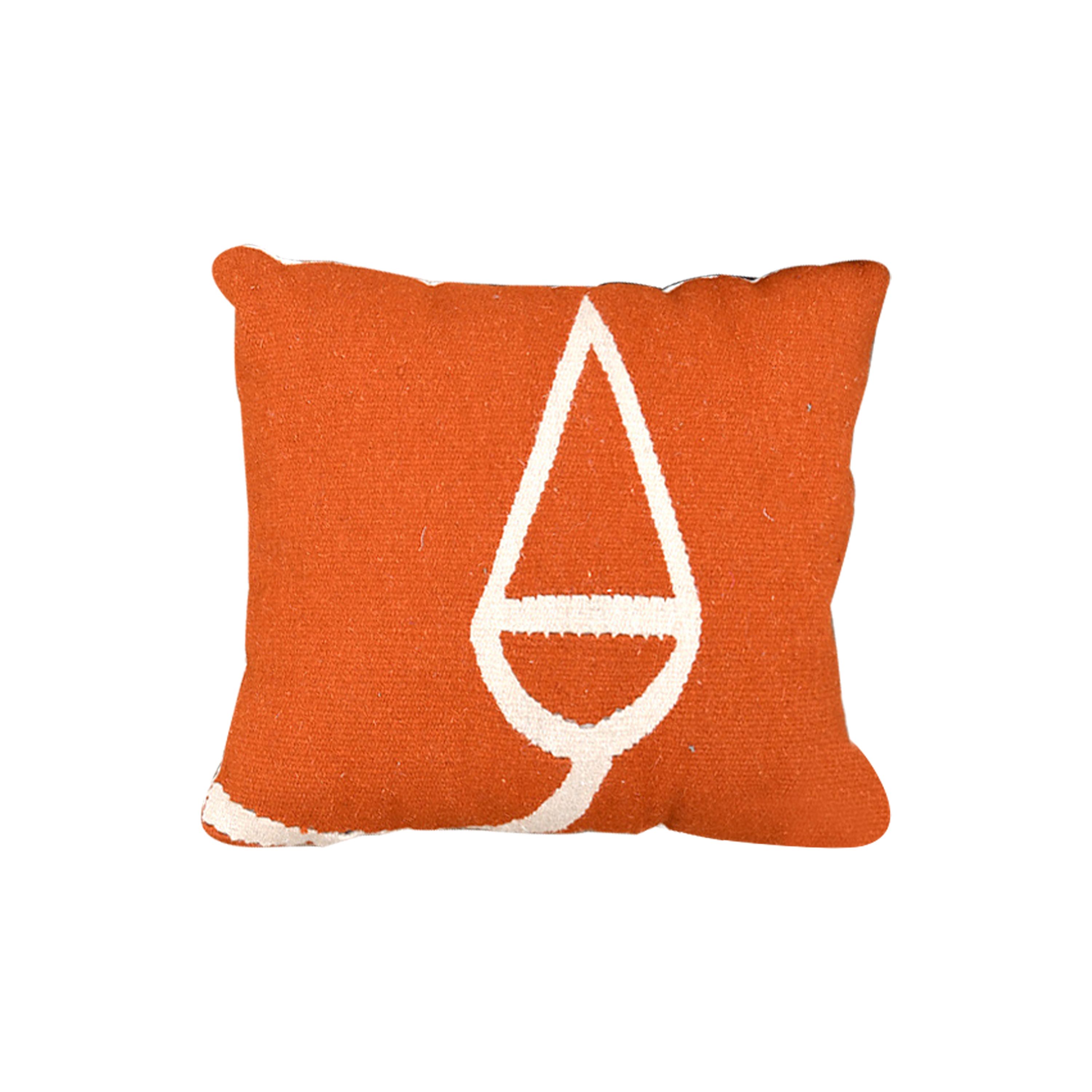 Lotus Kilim Cushion – Symbolic Elegance From The Sakkara Collection 0