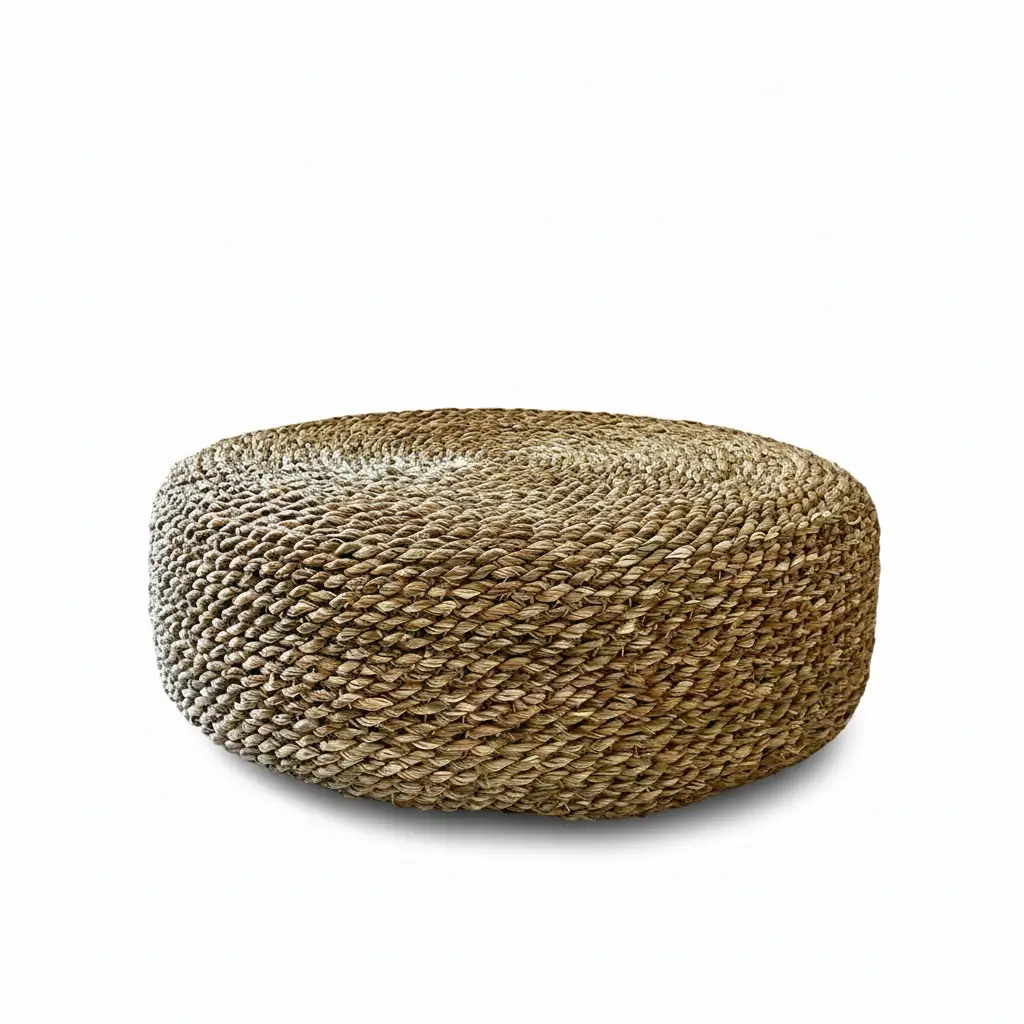 Halfa Stool - Handwoden From Sawgrass (Halfa) Fibers 0