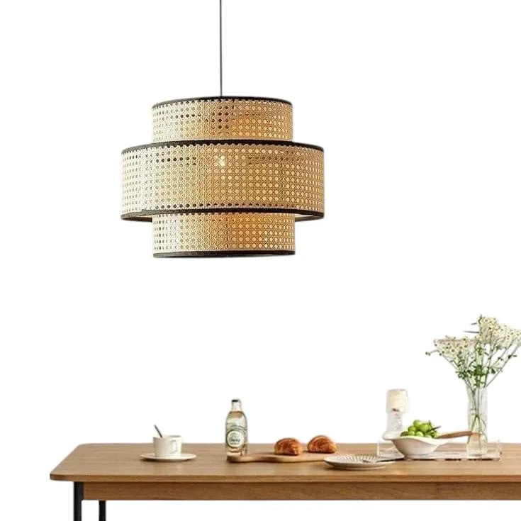 Beige and Black Ceiling Lamp - YL1148 1