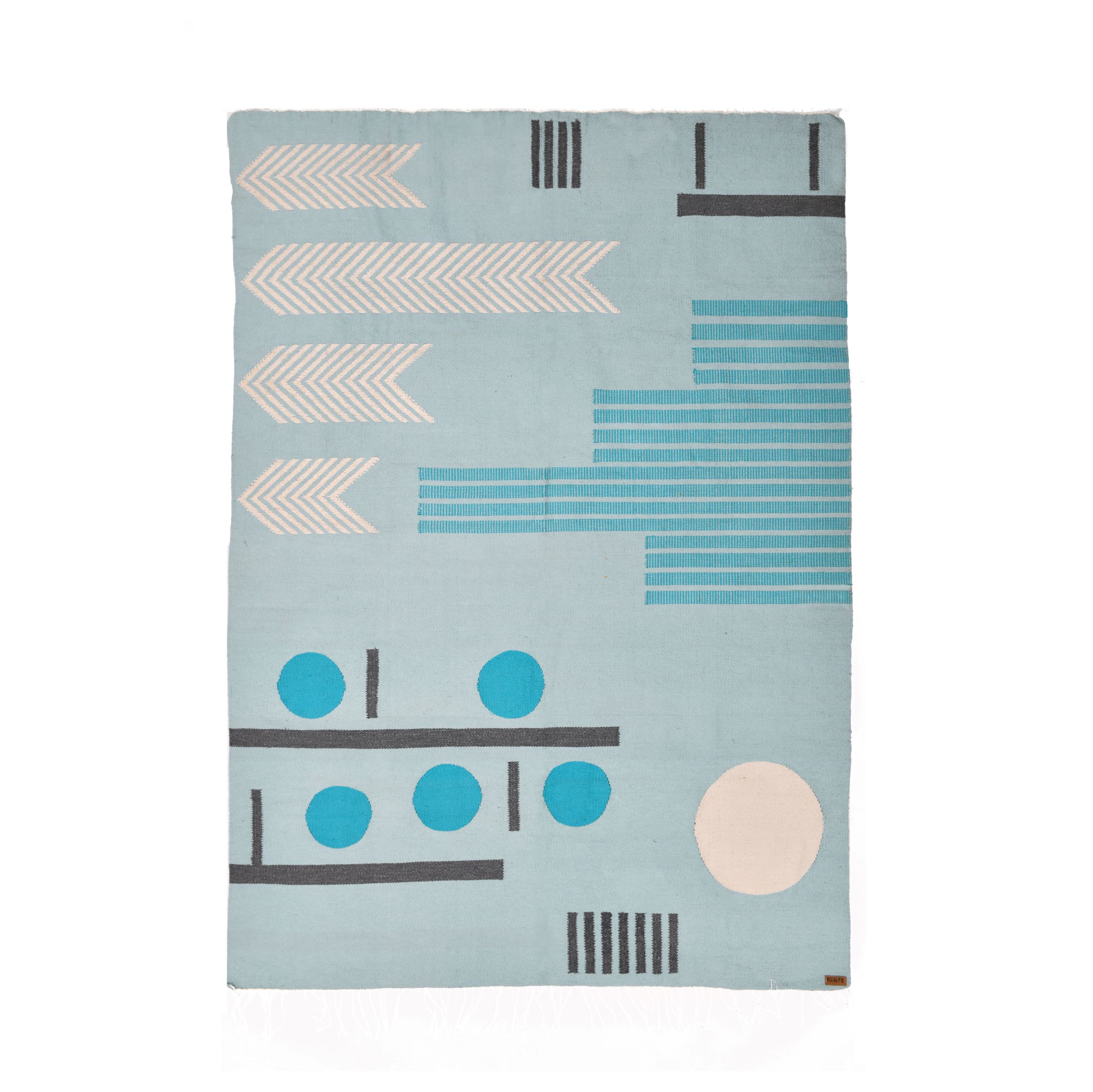 Fields Cotton Kilim Carpet 0