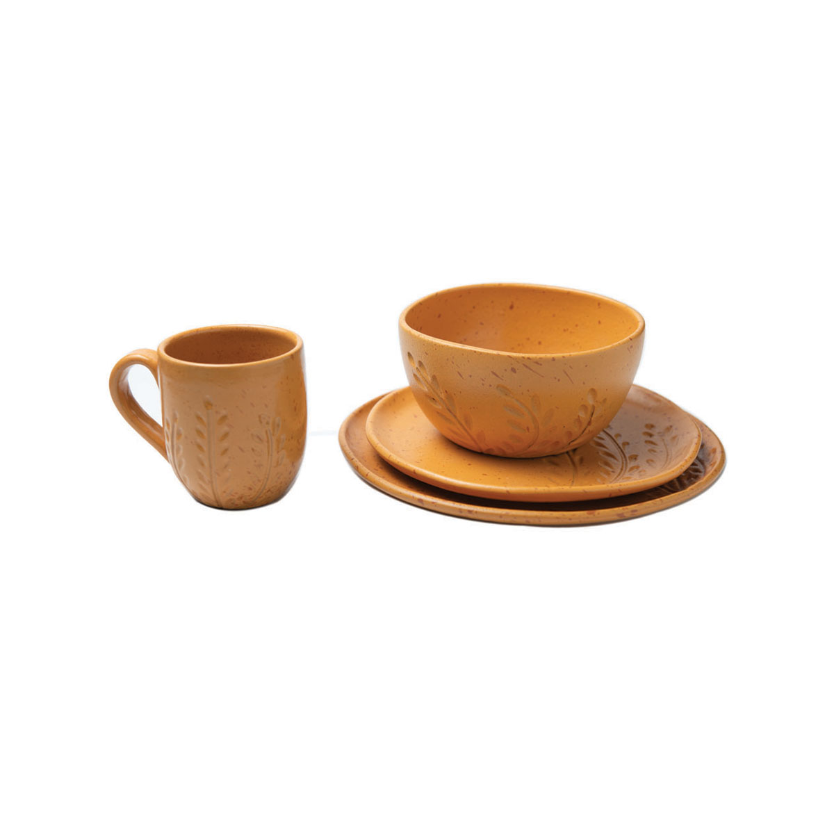 Falling Leaves Dinner Set 4