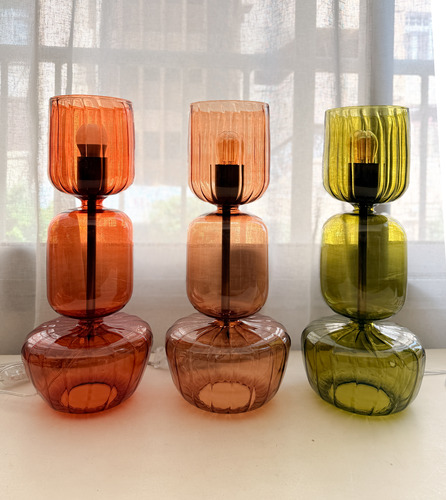 Abbey Glass Table Lamp 0