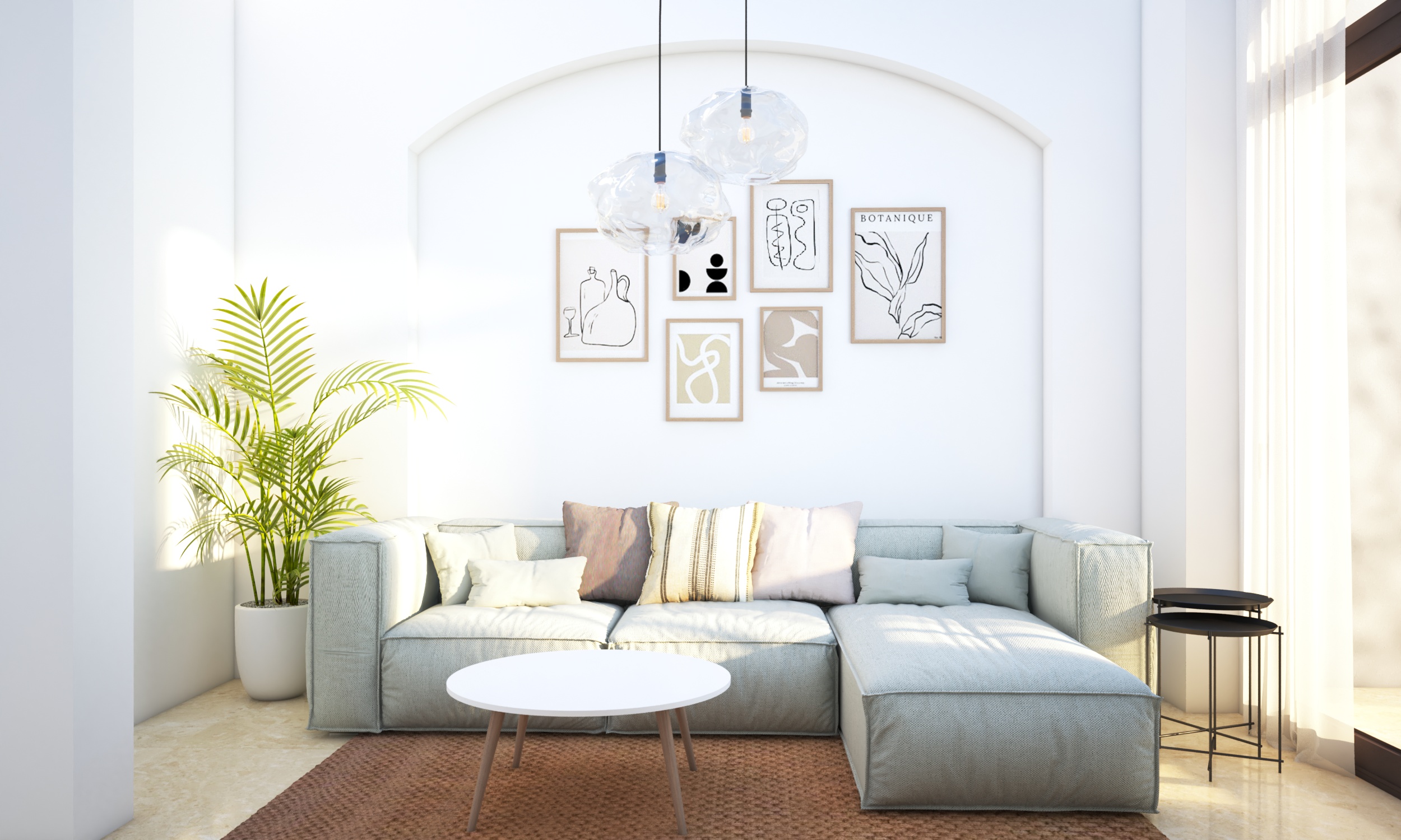 Light & Warm Living room