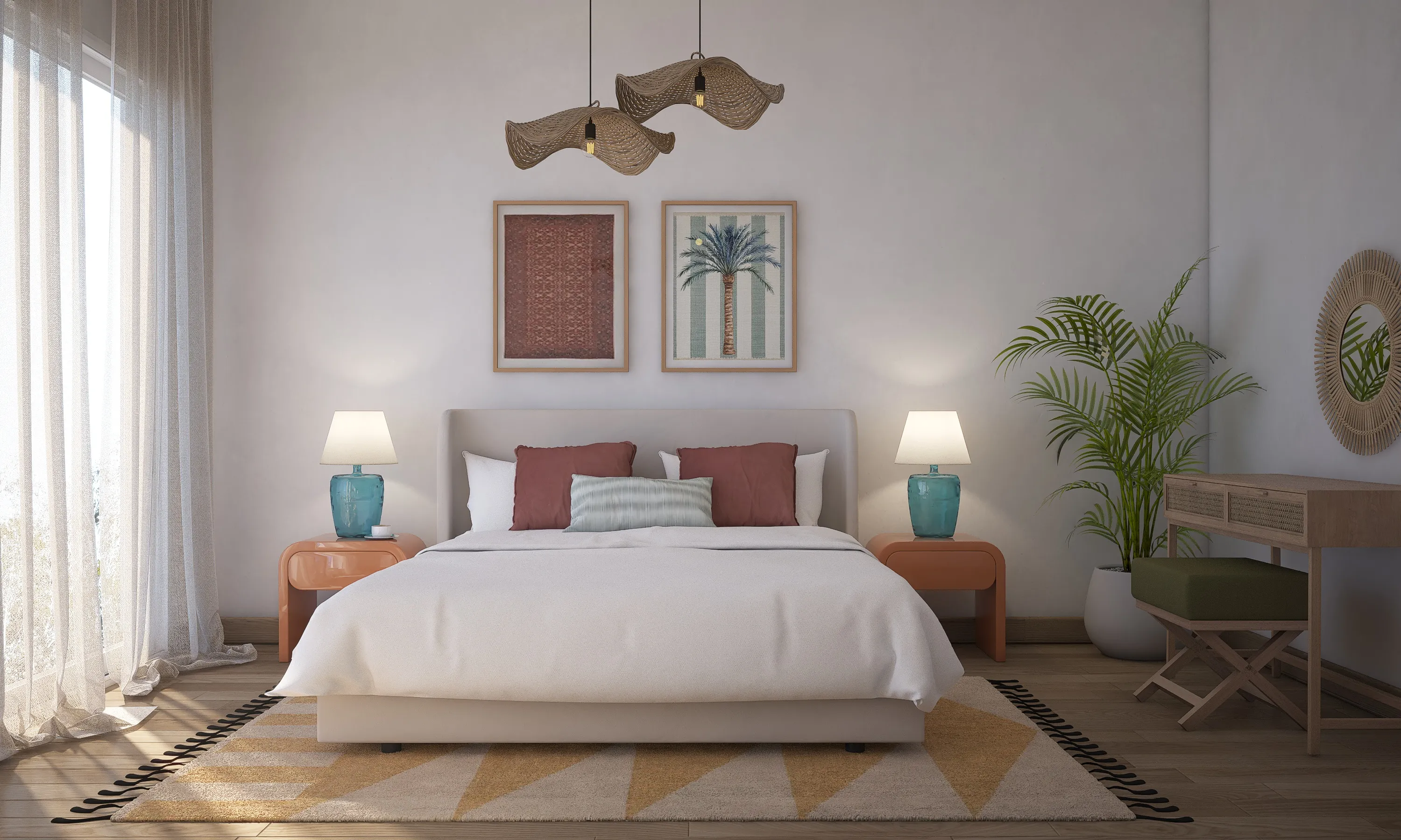 Summer Package 2025 - Colorful Palette - Master Bedroom