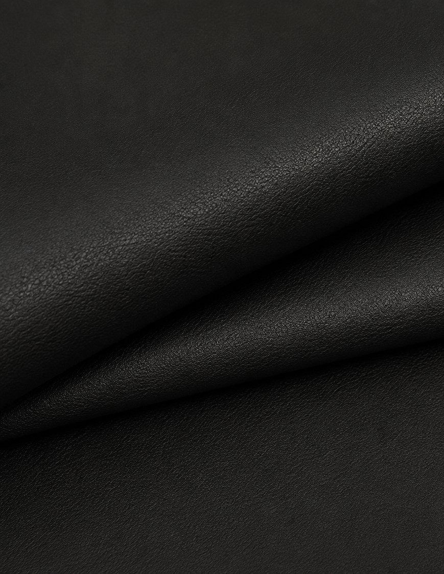 black color leather