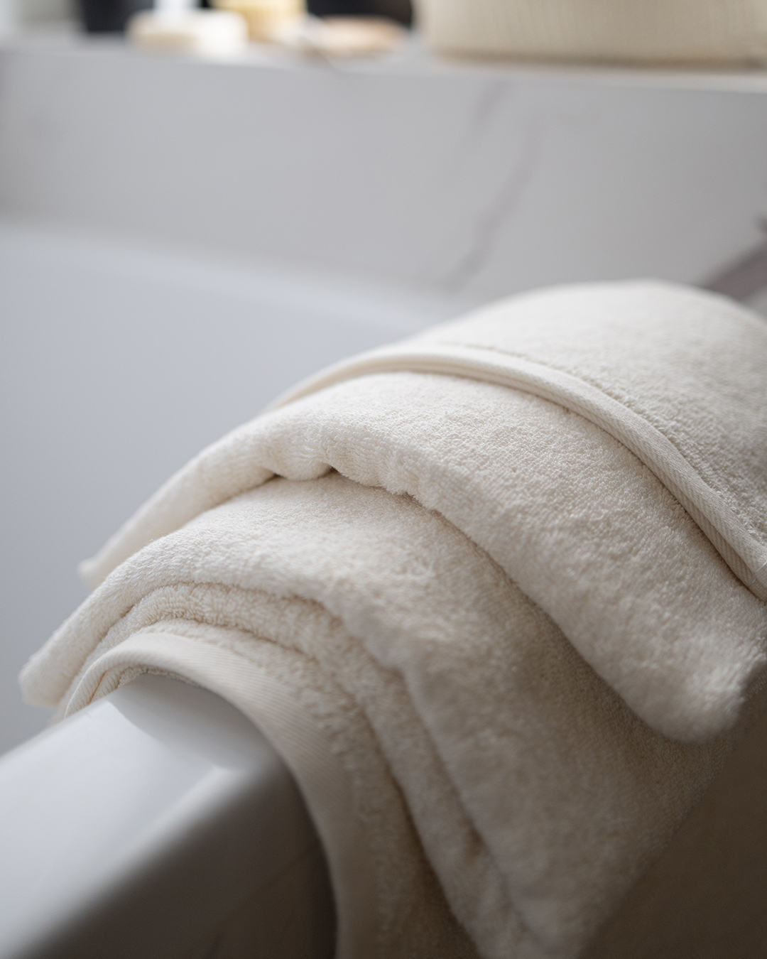 Plain Towel Off white