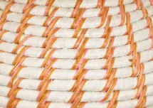 White & Orange